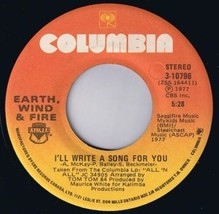 Earth Wind &amp; Fire I&#39;ll Write A Song For You 45 rpm Got To Get You Into My Life - £2.94 GBP