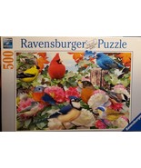 Garden Birds 500 Piece Premium Puzzle Ravensburger 14223 New &amp; Sealed - $31.78