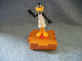 Vintage 1996 McDonald&#39;s Space Jam Warner Brothers Daffy Duck Plastic Figure  - £1.42 GBP