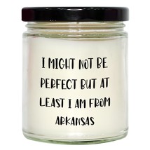 from Arkansas with Love, Vanilla Soy Candle, Birthday Unique Gift for Friends fr - $24.45