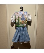 Wizard Of Oz Dorothy Costume Sequin Dress Size Medium 5-7yrs~ NO HAIR BOWS - $181.52 MXN