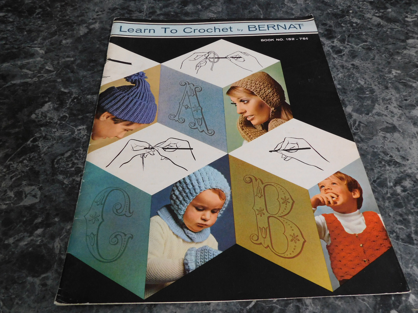 Learn to Crochet by Bernat book #152 - $2.99