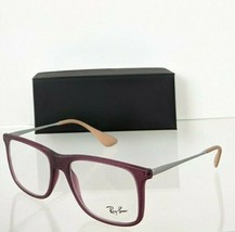 Brand New Authentic Ray Ban Eyeglasses RB 7054 5526 53mm Purple Frame RB... - £69.98 GBP