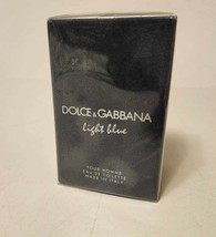 Light Blue D&amp;G Dolce &amp; Gabbana Eau De Toilette Spray 2.5 oz / e 75 ml Mens - £57.85 GBP