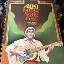 Song Fest 400 Super Folk Songs Songbook Sheet Music See Full List 1973 - £15.79 GBP