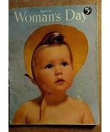 Woman&#39;s Day, Aug. 1951, Beat the Cost of Meat; Tatting, Sewing, Capes, A... - £6.01 GBP