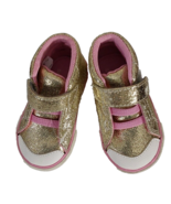 See Kai Run Belmont II Sneakers Gold Shine Pink Toddler Girls Shoes ~Siz... - $16.58