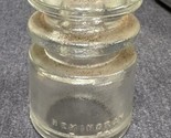 Vintage Hemingray TS Telephone Line Clear Glass Insulator - $4.95
