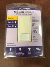 NEW Lutron Maestro Light Almond Occupancy Sensor Single Pole Switch MS-O... - £10.97 GBP