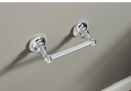 MOEN Vale Pivoting Double Post Toilet Paper Holder in Chrome DN4408CH - £15.53 GBP
