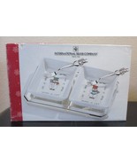 Vintage International Silver Company Holiday 5-Piece Relish Set Silverpl... - $33.65