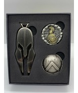 Spartan Golf Tools Combo, Divot Tool, 1 Spartan Golf Ball Marker 1 Shiel... - $19.95