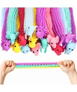 Stretchy String Fidget Toys Animal Sensory Noodles Toys Bulk Worm Sensor... - £37.43 GBP