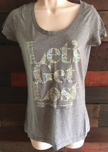 * Mossimo Supply Co. Women&#39;s T-shirt( Let’s get lost )size S grey - £3.51 GBP