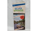 1965 Florida&#39;s Silver Springs Map Travel Brochure - $19.79