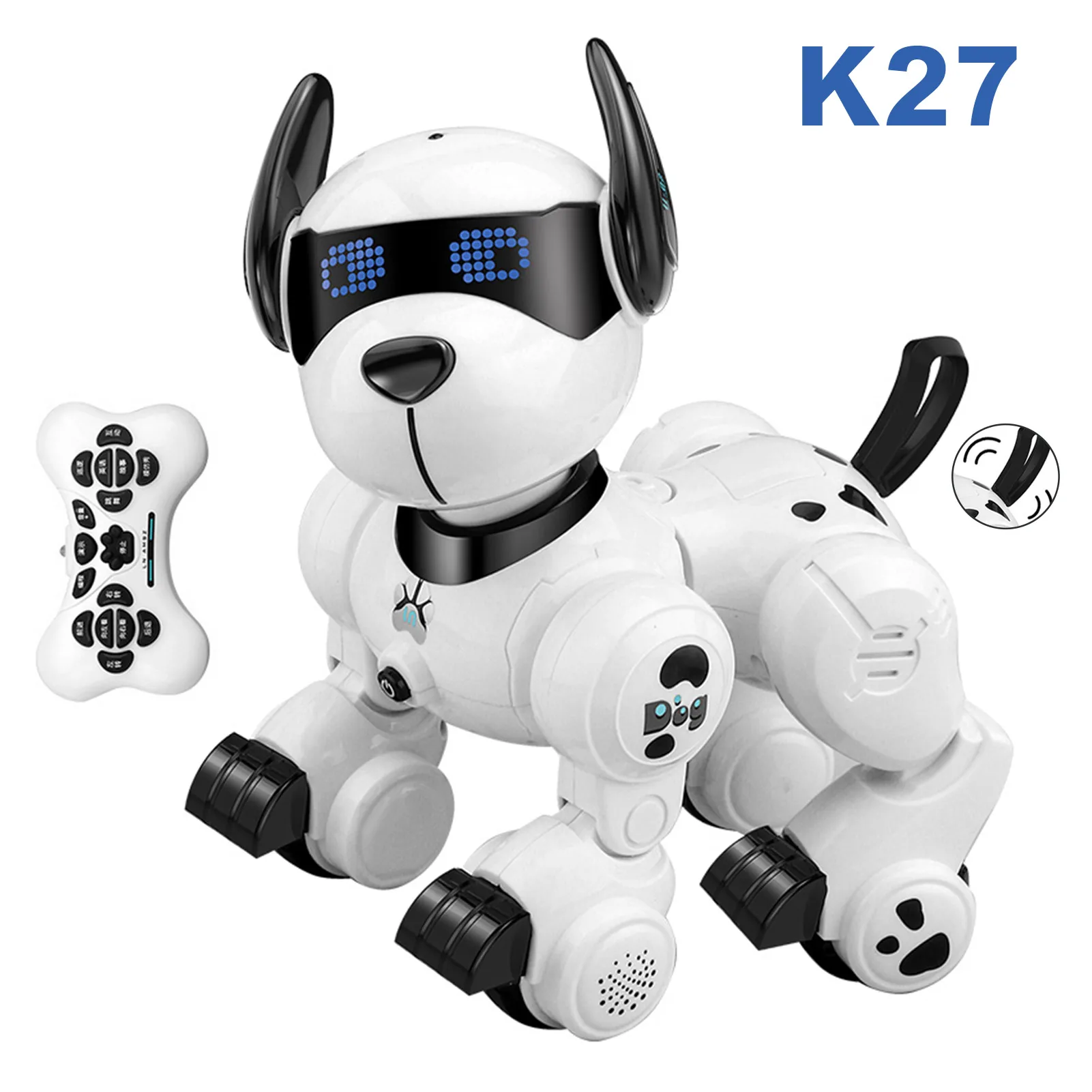 K27 Remote Control Smart Dog Robotic Patrol Dog Programmable Remote Control Dog  - £59.78 GBP+