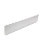 Design House 550905 Cultured Marble Side Splash, 22-in, Solid White Vanity - $38.83 CAD