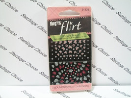 Fing&#39;rs Flirt 3D Nail &amp; Toe Art Decals #31335 - £5.17 GBP