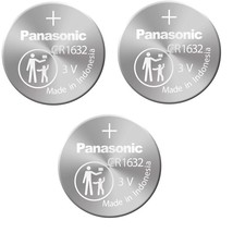 Panasonic CR1632-3 CR1632 3V Lithium Coin Battery (Pack of 3) - £5.96 GBP