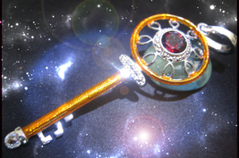 HAUNTED NECKLACE THE ROYAL GOLDEN KEY OPEN ANY LOCKED DOOR HIGHEST LIGHT MAGICK - $11,737.77
