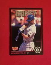 1993 Donruss Triple Play Ken Griffey Jr. #1 Seattle Mariners FREE SHIPPING - £1.40 GBP