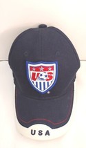 Us USA Soccer Hat Cap Unixes Adult Blue Team Made In China - £15.78 GBP