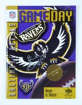 Derrick Alexander Signed Autographed 1996 NFL GameDay Magazine Baltimore Ravens - £23.65 GBP