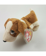 Ty Beanie Babies Dog Tracker RETIRED -- MINT TAG Protected Basset hound ... - $10.21