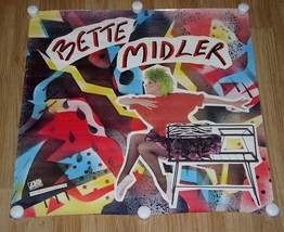 Bette Midler No Frills Poster Vintage 1983 Da Tour Promo #80070-1 - $29.99
