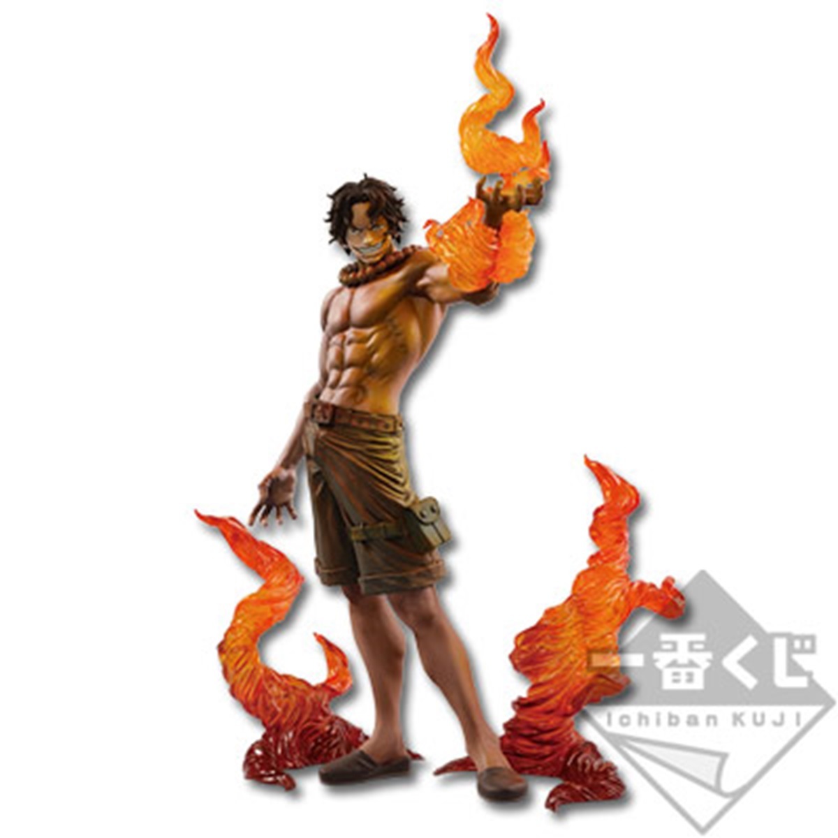 Authentic Japan Ichiban Kuji Fire Fist Ace Figure History of Ace