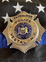 Vintage Vestal New York PD Patrolman  - $125.00