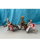 Set of 3 Papo Medieval Knight Action Figures Trio Set Toys - $12.96