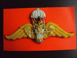 Royal Thailand Army Parachutist Air Borne Wings Badge 3rd class Pin - $50.00