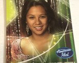American Idol Trading Card #18 Camile Velasco - $1.97