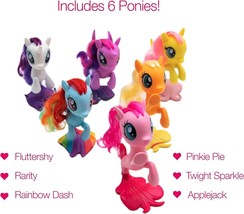 Hasbro My Little Pony Seapony Collection Pack Includes 6 Seapony Figures - $32.25