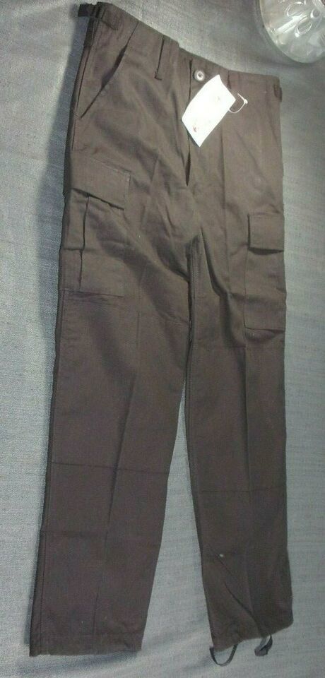 NWT&#39;S TRU-SPEC YOUTH BLACK HOT WEATHER BDU CAMO TACTICAL UNIFORM PANTS MR - $27.09