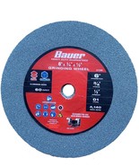Bauer 15060 6&quot; Bench Grinding Wheel 60 Grit- 6 Inch X 3/4 Inch X 1/2 Inch - $297.02 MXN