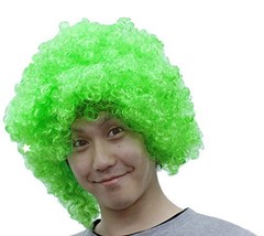 Lacey Wigs Adult Afro Wig Neon Green - £68.66 GBP