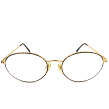 VALENTINO frame eyewear Times new roman tortoise gold round Vintage 1980s - £190.15 GBP