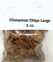 Cinnamon Chips Large Cut 1 oz Culinary Herb Spice Flavor Coffee Cook Bev... - £7.77 GBP