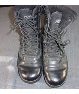 REPONSE GEAR BY T.O.F.O. BLACK SIDE ZIP TACTICAL WORK BOOTS SIZE 7 SV 282 - €32,86 EUR