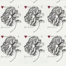 WEDDING VINTAGE ROSE Sheet of 10 - €9,08 EUR