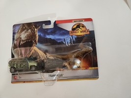 Matchbox Jurassic World Dino Transporters, Tyranno-Hauler - $13.75
