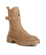 Kasper Suede Chunky Lug Boots - $120.00