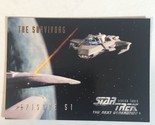 Star Trek The Next Generation Trading Card Season 3 #239 The Survivors - $1.97