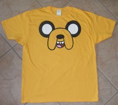 mens t shirt jake the dog from adventure time size XL yellow - $12.43