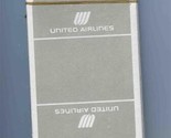 United Airlines Gray Sealed Deck of Playing Cards - $11.88