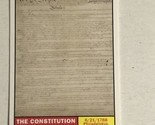 Constitution Is Ratified Trading Card Topps American Heritage 2009 #104 - £1.57 GBP