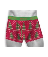 Ugly Christmas Knit Tree Boxer Briefs Trunks Underwear Undies Funny 1 Pa... - $19.48 CAD