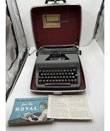 Nice Serviced - Royal Quiet De Luxe Hemmingway Vintage Portable Typewriter - $486.04 CAD